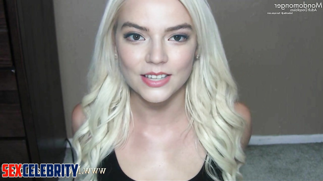 Dirty talk video with Hollywood actress Anya Taylor-Joy [PREMIUM]