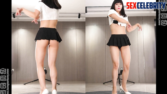 얼굴 스왑 트와이스 쯔위 // Face swap Tzuyu twerking in mini skirt