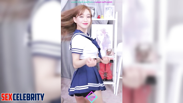 Karina aespa [카리나 가짜 포르노]. Korean schoolgirl is hungry for fucking