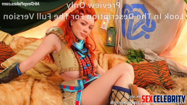 Marisha Ray as Aloy (Horizon Zero Dawn) has kinky sex