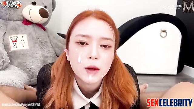 Minju (김민주) sucking on a big dick POV / IZ*ONE 아이즈원 가짜 연예인 포르노