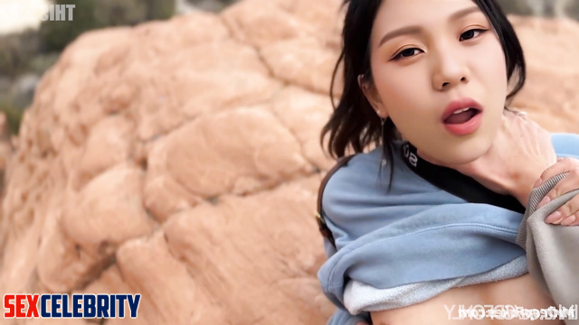 Blowjob for free ride is her routine - Umji (엄지 비비지) face swap