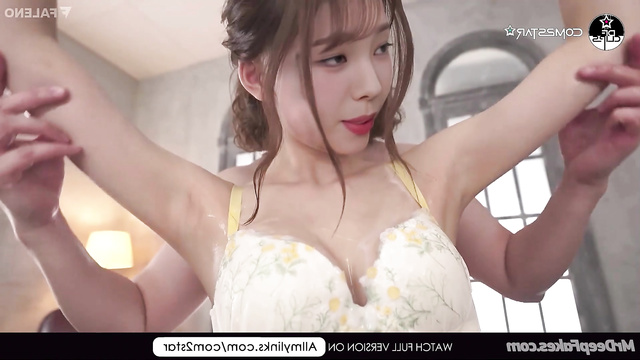 Karina (AI Aespa) young body gets lubricated (케이팝 스타 카리나)