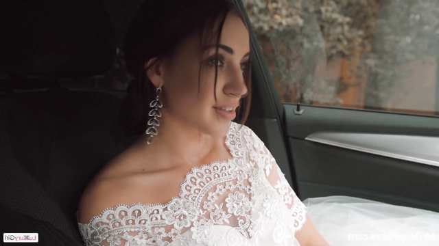 Runaway bride Gibi ASMR let a stranger cum in her mouth, fakeapp