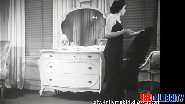 Rare black and white film with fake Elizabeth Taylor