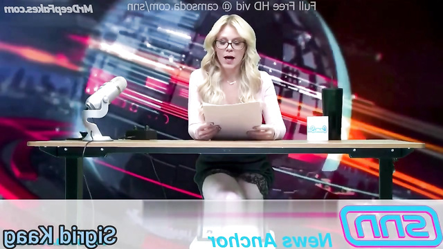 Naughty news from deepfake MILF Sigrid Kaag live