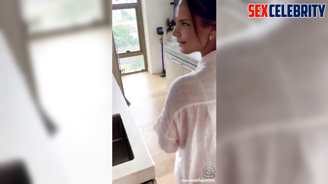 Katie Holmes invites her man to show lingerie on her hot body deepfake