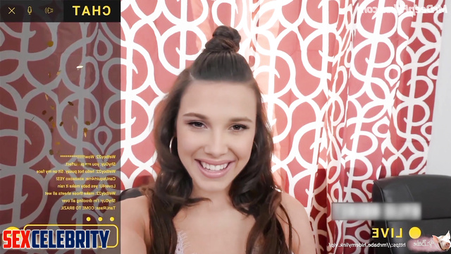 Depraved ai student Millie Bobby Brown seduced a black teacher