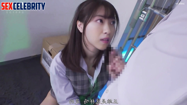 西野七瀬 乃木坂46 doctor satisfied her at the appointment (fake Nanase Nishino)