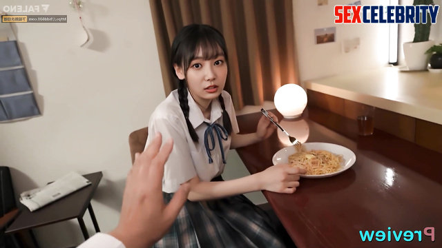 Schoolgirl gave a blowjob after ramen eating 연우 모모랜드 Yeonwoo sex tapes