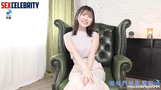 賀喜 遥香 乃木坂46 horny schoolgirl gets fuck after lessons / Kaki Haruka A.I.