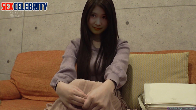 사나 딥페이크 Sana TWICE sitting comfortably on your face / face swap