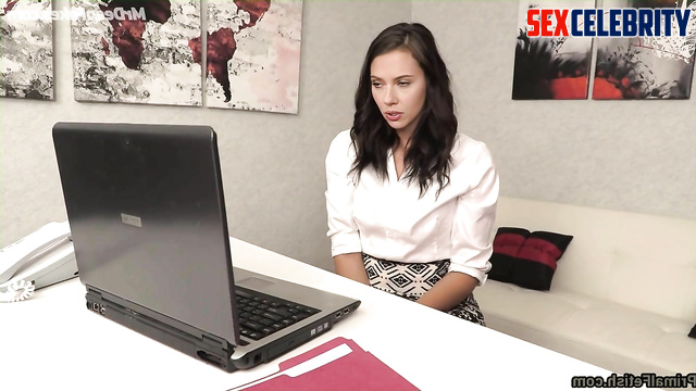 Hollywood star Scarlett Johansson undressed on job interview — ai porn