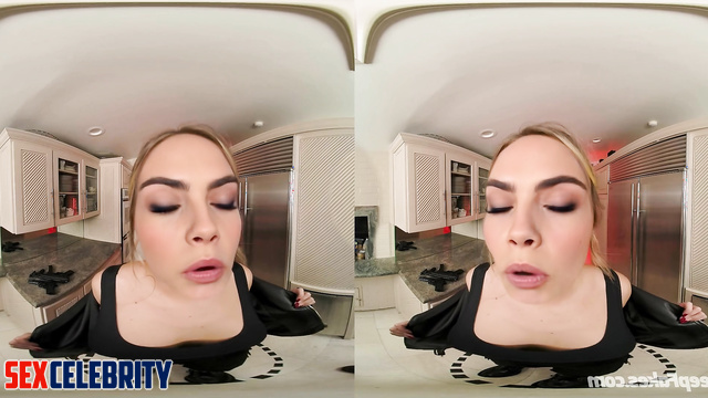 Busty beauty Cara Delevingne in VR deepfake sex scene