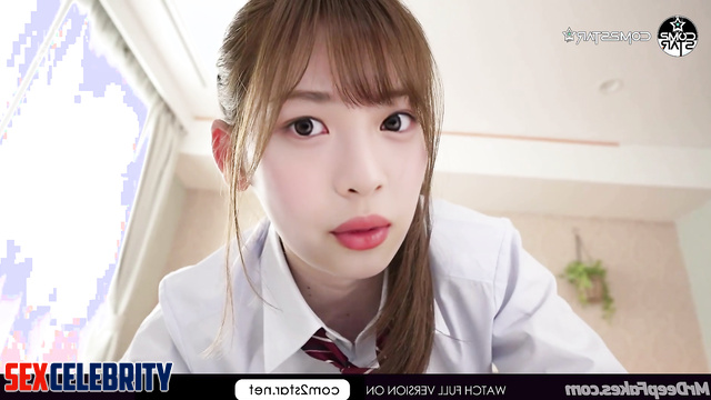Shy student Hanni 뉴진스 [하니] kisses her boyfriend passionately NewJeans 섹스 장면 sex scene