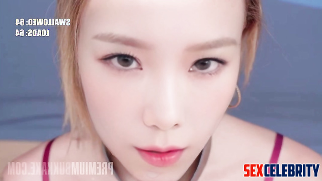 SNSD (소녀시대) / Huge bukkake session for sexy Taeyeon 태연 인공 지능