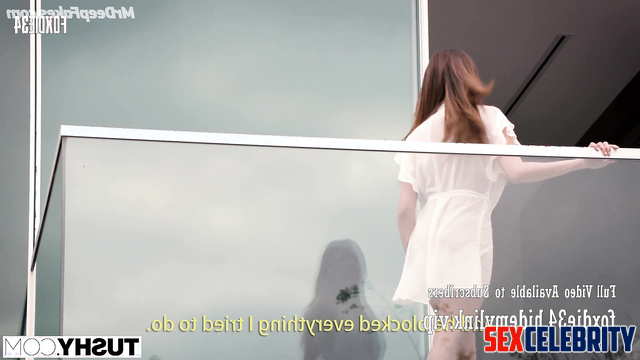 She showed him her panties and more, fake Lea Seydoux