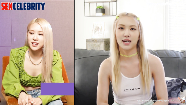 She loves to suck not only cocks but also balls - Rose (로제 블랙핑크) fakeapp