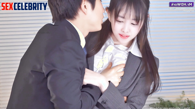 They met at the office on the weekend, Nayeon (나연 트와이스) deepfake video