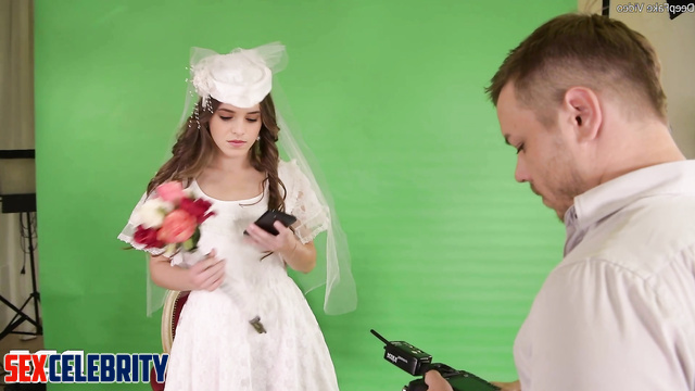 Horny bride fucks a photographer - deepfake Emma Watson