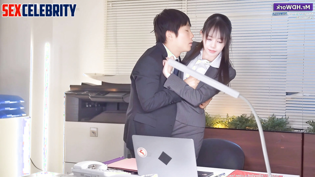 Cunnilingus in the office, look at her secret passion / Lisa (리사 블랙핑크) ai
