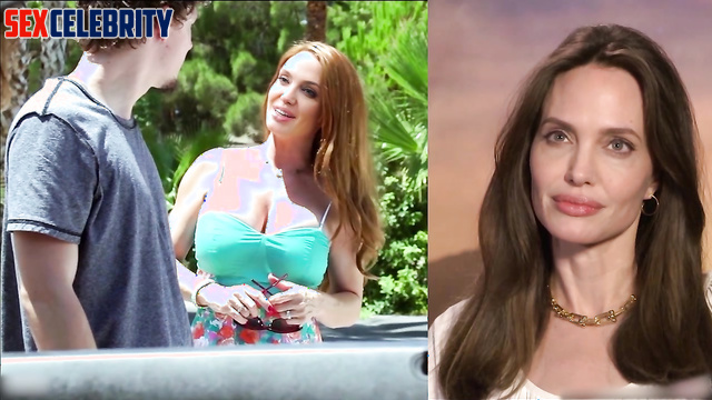 / A.I. / Hot mature Angelina Jolie has the young guys fetish