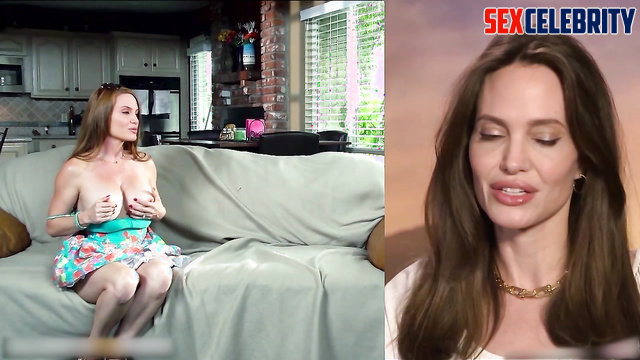 / A.I. / Hot mature Angelina Jolie has the young guys fetish