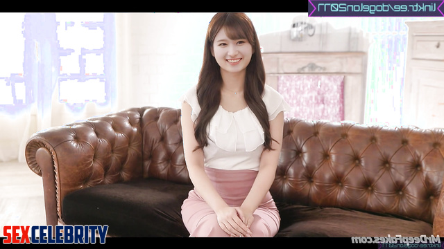 (사나 트와이스) pussy squirt after armpits licking, Sana deep learning program