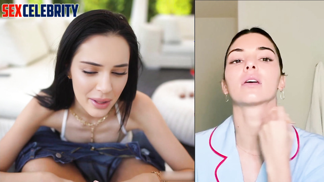 Sexy celeb told about her first experience in porn - Kendall Jenner AI