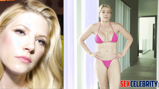 Lustful mature Katheryn Winnick gives ass fucking lessons - fakeapp