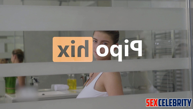 Blonde with huge boobs masturbating in the bath - Billie Eilish fakeapp