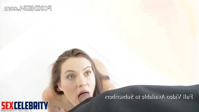 She asked to capture her blowjob on camera, fake Scarlett Johansson