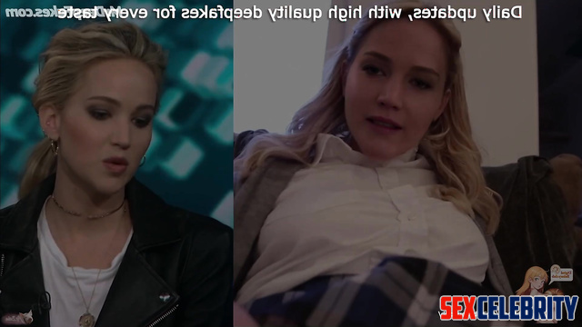 Jennifer Lawrence pov deepfake video - look at her antics in skirt