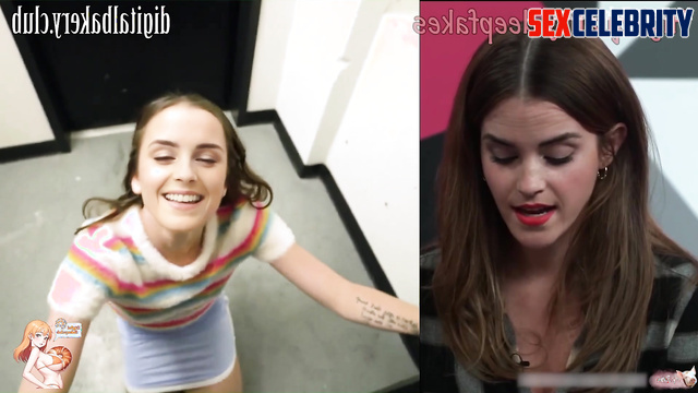 She is a very obedient girl, try it - Emma Watson pov sex tapes