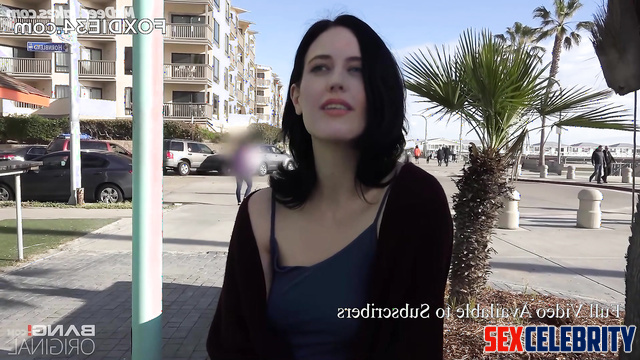 Her game with the vibrator excited him, Eva Green in fake celebrity porn