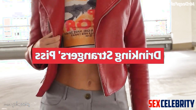 Redhead pretty decided to suck him in the parking lot, fake Emily Rudd