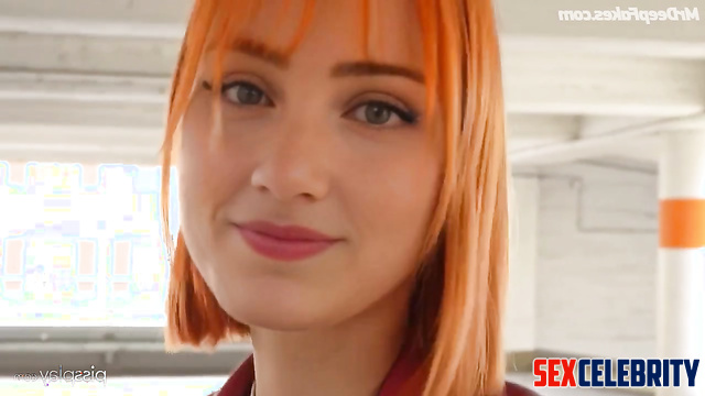 Redhead pretty decided to suck him in the parking lot, fake Emily Rudd