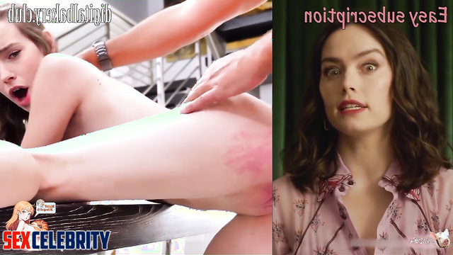 The taste of your cum amused her - Daisy Ridley internet celebrity