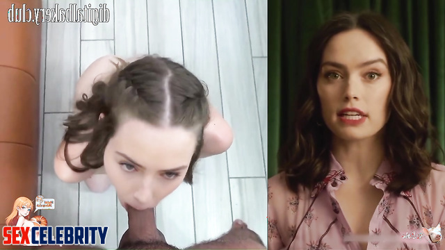 The taste of your cum amused her - Daisy Ridley internet celebrity