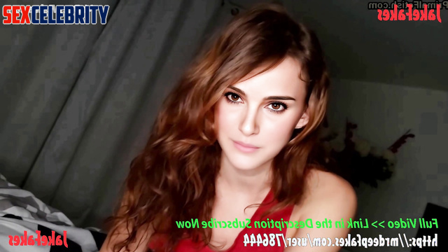 Natalie Portman face swap lets you into her bed, it ends in hot sex POV