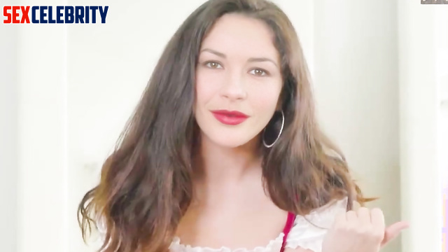Hardcore throat fucking with Catherine Zeta-Jones (face swap)