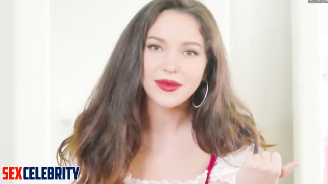 Dove Cameron knows how to use her throat [fake porn]