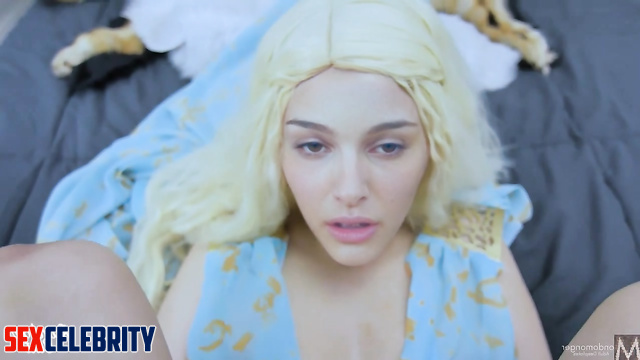Beautiful cosplay girl anally fucked - fake Natalie Portman