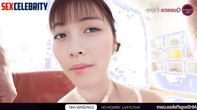 Double blowjob in high heels - Kanna Hashimoto (橋本 環奈 アダルトビデオ) real fake