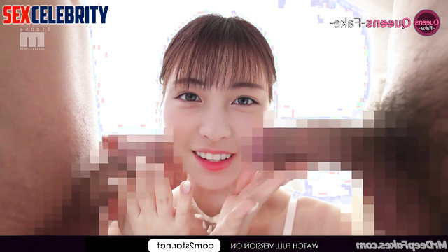 Double blowjob in high heels - Kanna Hashimoto (橋本 環奈 アダルトビデオ) real fake