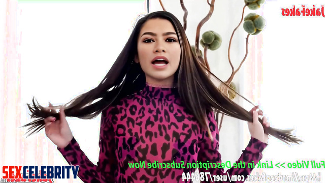 Couple used a lot of oil and sex toys during sex, Zendaya internet celeb