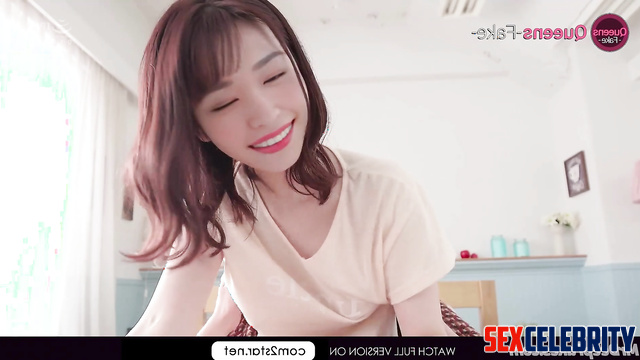 She wants kissing to end in sex, Yui Aragaki (新垣 結衣 アダルトビデオ) face swap