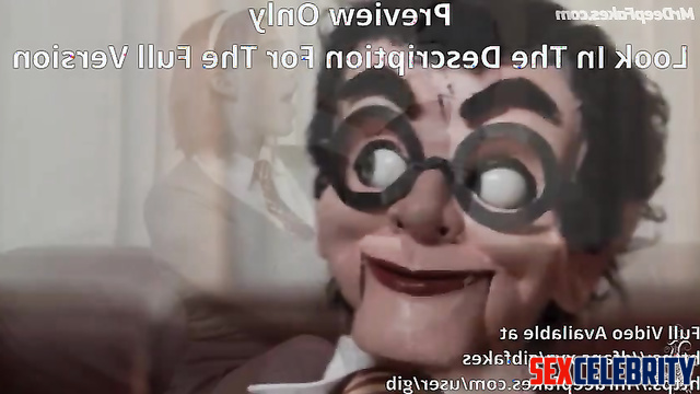 Real Fake Bonnie Wright's Halloween Puppet Sex
