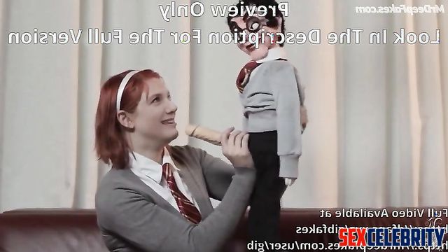 Real Fake Bonnie Wright's Halloween Puppet Sex