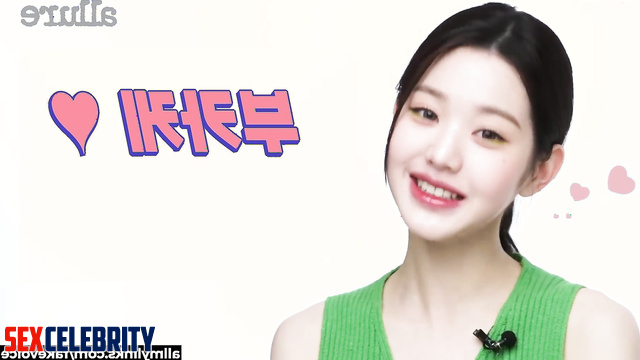 She made a stranger cum on her face, fake Wonyoung IVE 장원영 딥 페이크 에로틱